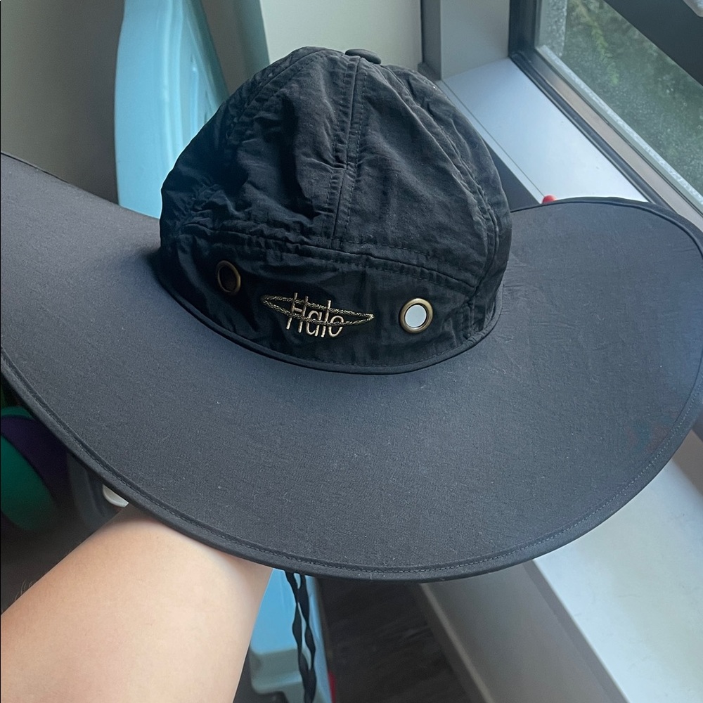 Halo Jet Black Sun Hat